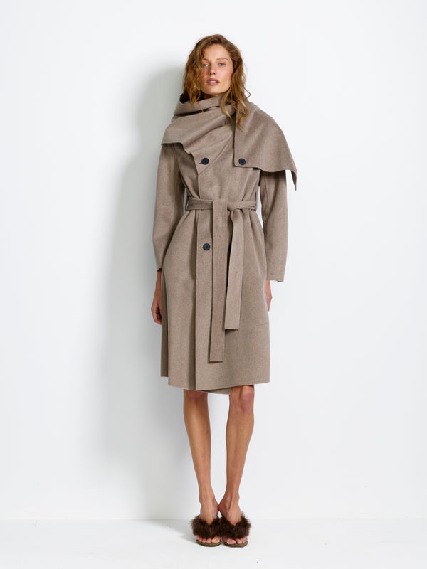 Elisabetta Coat - Taupe