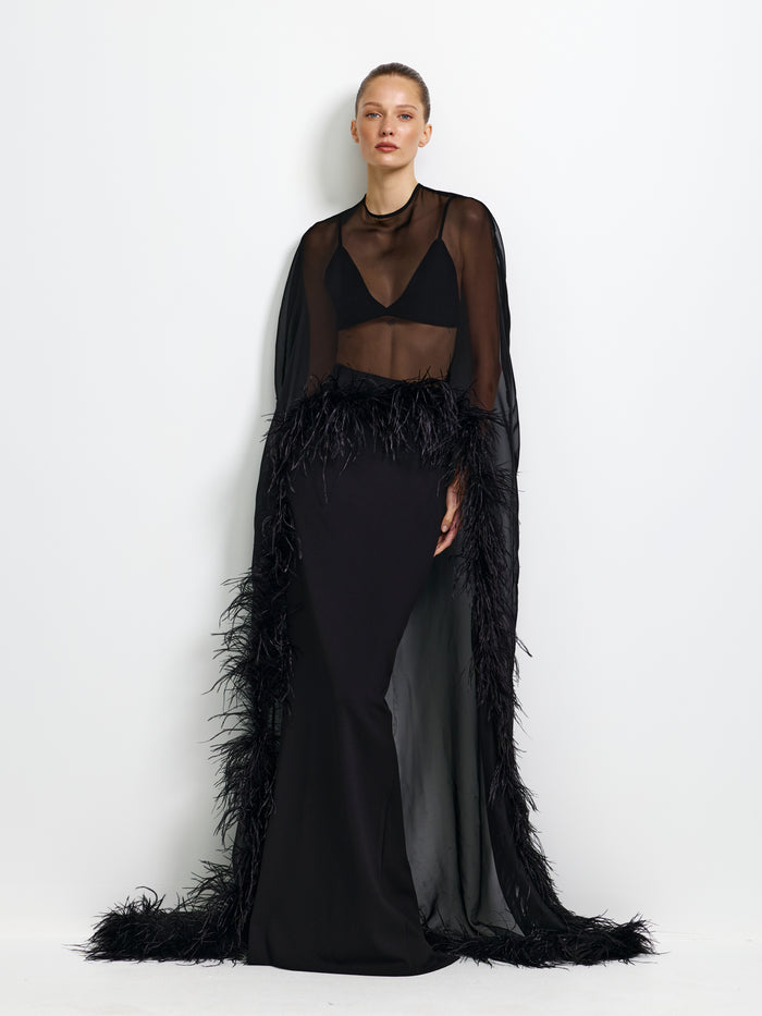 Selene Cape - Black