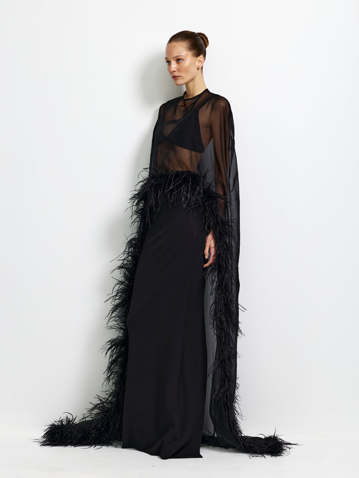 Selene Cape - Black