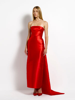 Alba Dress - Red - EFFIE KATS