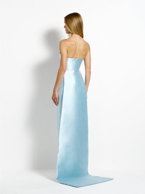 Alba Dress - Steel Blue - EFFIE KATS