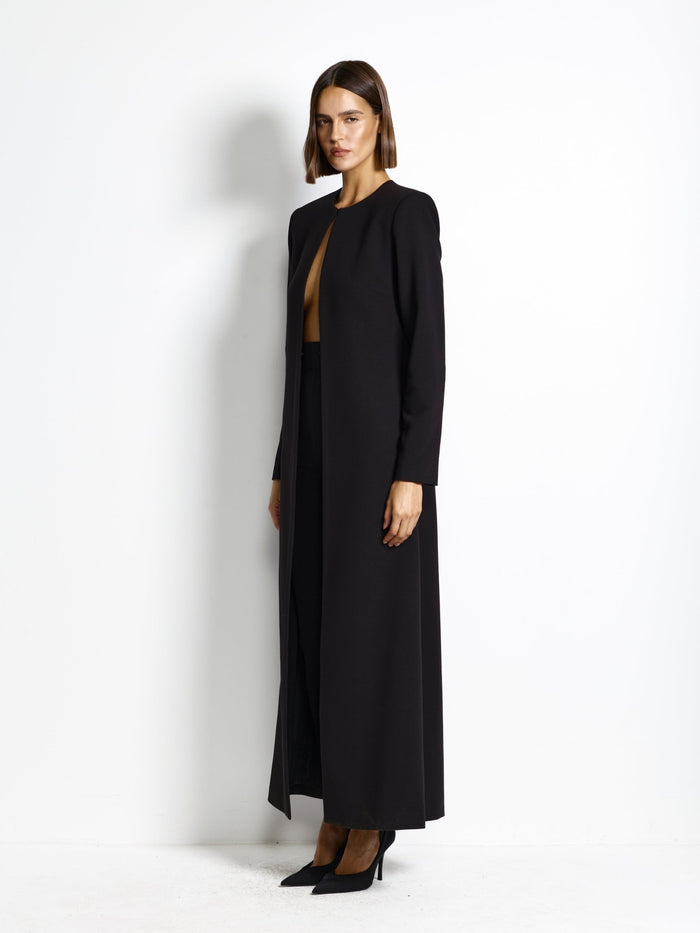 Alexandra Coat - Black - EFFIE KATS