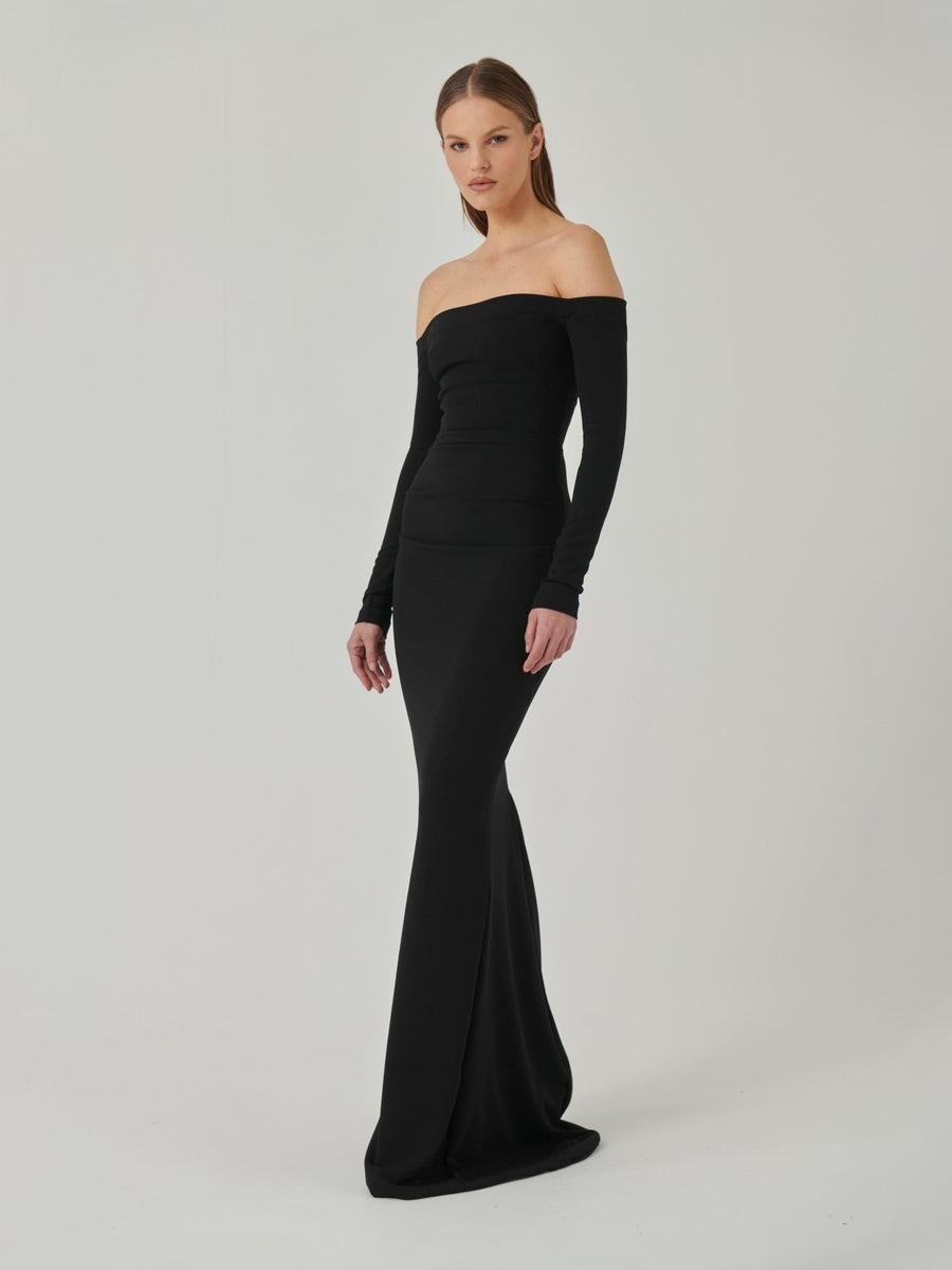 Anita Gown - Black– EFFIE KATS