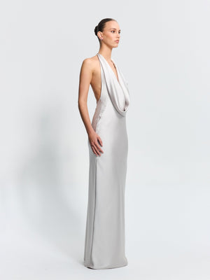 Astoria Gown - Oyster - EFFIE KATS