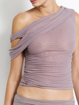 Bettina Top - Mushroom - EFFIE KATS