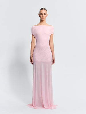 Cleo Gown - Petal Pink - EFFIE KATS