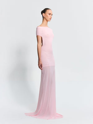 Cleo Gown - Petal Pink - EFFIE KATS