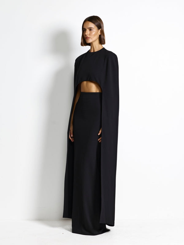 Estella Cape - Black - EFFIE KATS