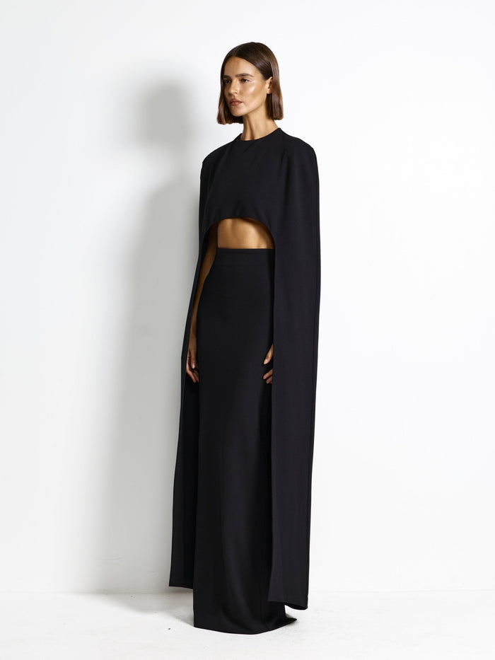 Estella Cape - Black - EFFIE KATS