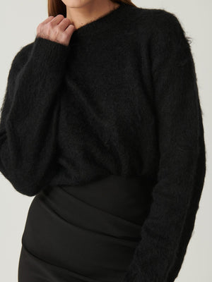IMANI JUMPER - BLACK - EFFIE KATS
