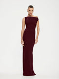 Inaya Gown - Wine