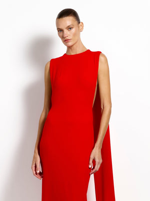 Kaya Midi - Cherry Red - EFFIE KATS