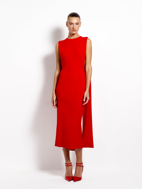 Kaya Midi - Cherry Red - EFFIE KATS