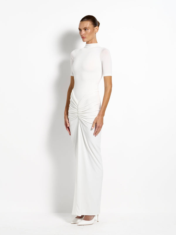 Kayson Skirt - Vanilla - EFFIE KATS