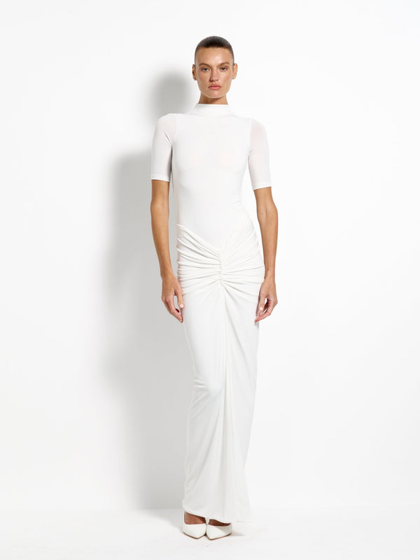 Kayson Skirt - Vanilla - EFFIE KATS