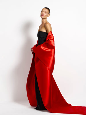 Liberty Cape - Red - EFFIE KATS