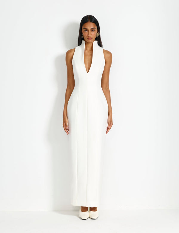 Lilana Dress - Ivory - EFFIE KATS