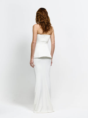 Naya Skirt - Ivory - EFFIE KATS