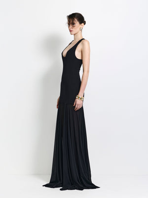 Odessa Gown - Black - EFFIE KATS