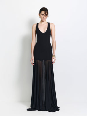 Odessa Gown - Black - EFFIE KATS