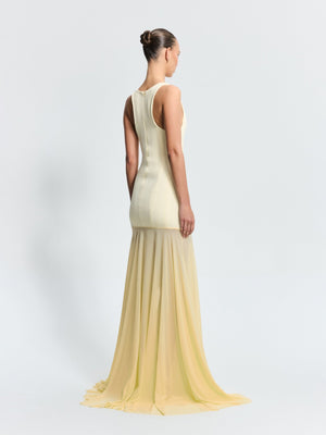 Odessa Gown - Lemon - EFFIE KATS
