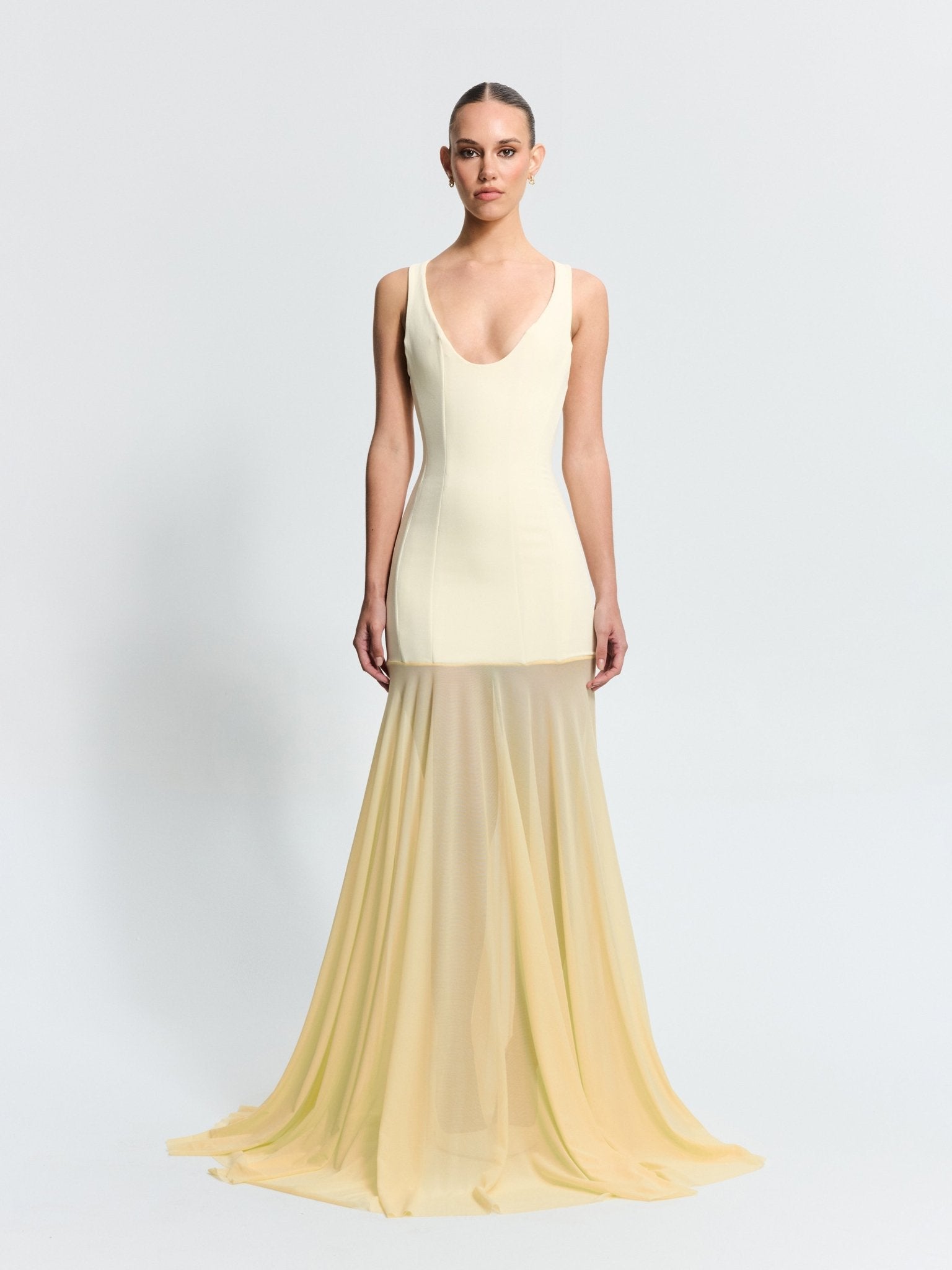 Odessa Gown - Lemon - EFFIE KATS