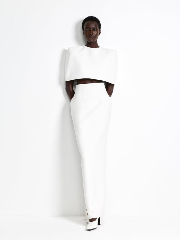 Olympia Cape - Ivory - EFFIE KATS