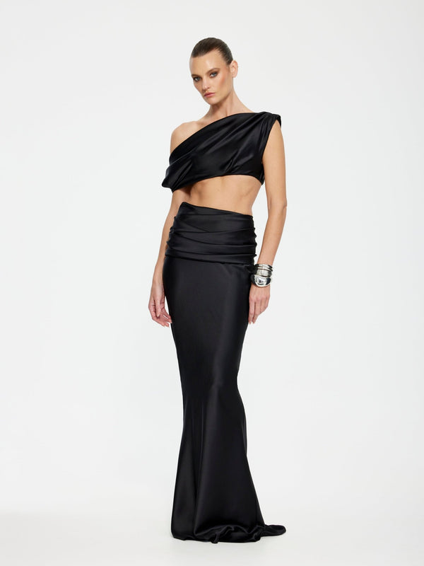 Perez Skirt - Black - EFFIE KATS