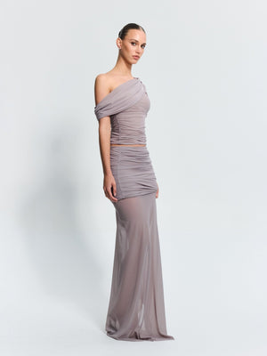 Posy Skirt - Mushroom - EFFIE KATS