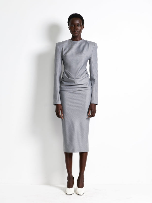 Rosalia Gown - Grey - EFFIE KATS