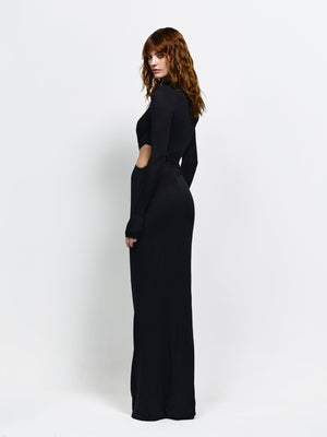 Salina Gown - Black - EFFIE KATS