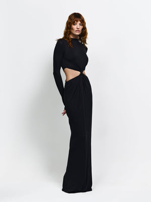 Salina Gown - Black - EFFIE KATS