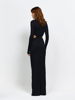 Salina Gown - Black - EFFIE KATS