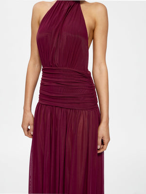 Verity Gown - Burgundy - EFFIE KATS