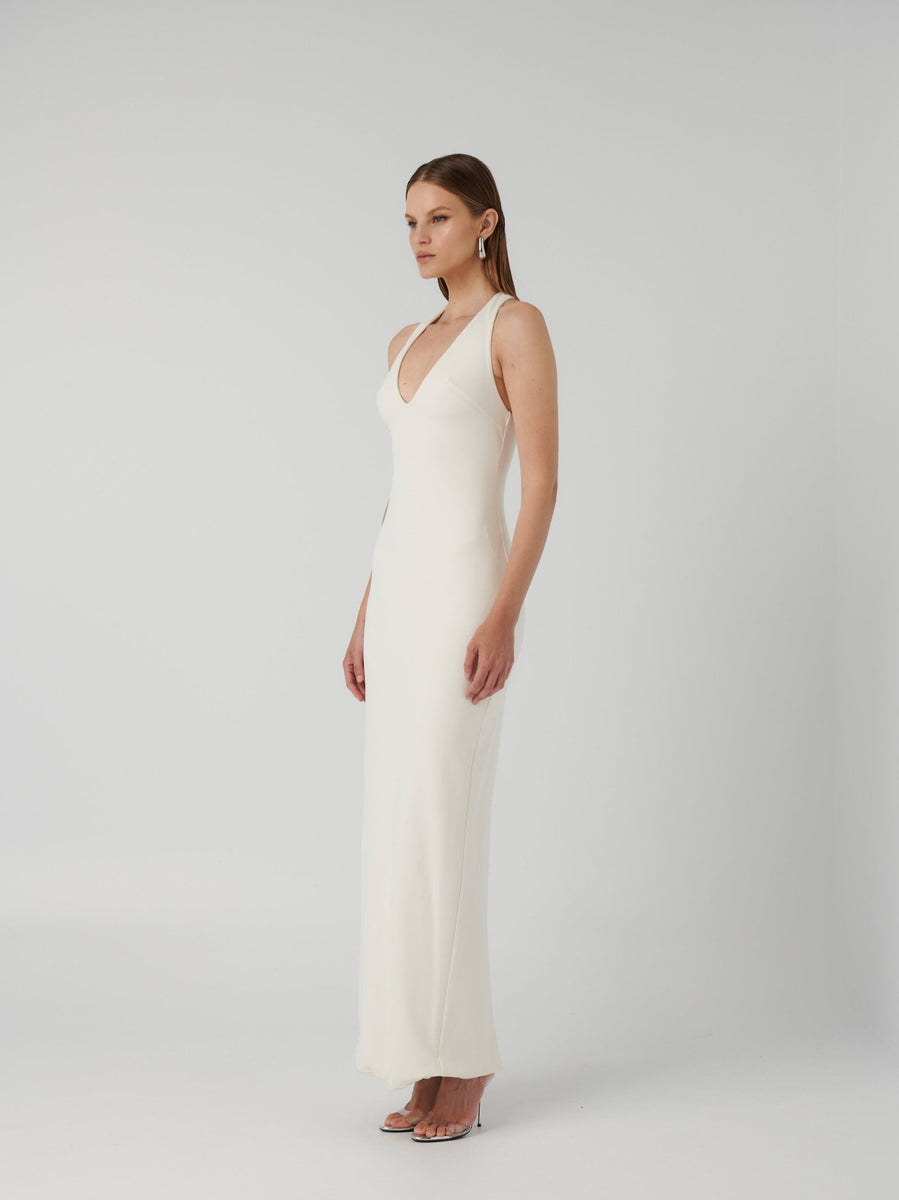 EIKO BLACK/WHITE GOWN