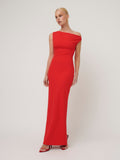 Inaya Gown - Cherry Red