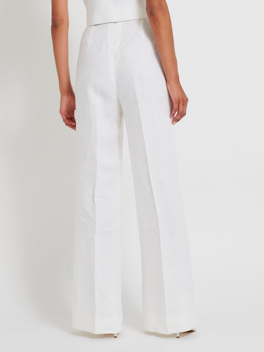 WYNN PANT - IVORY LINEN