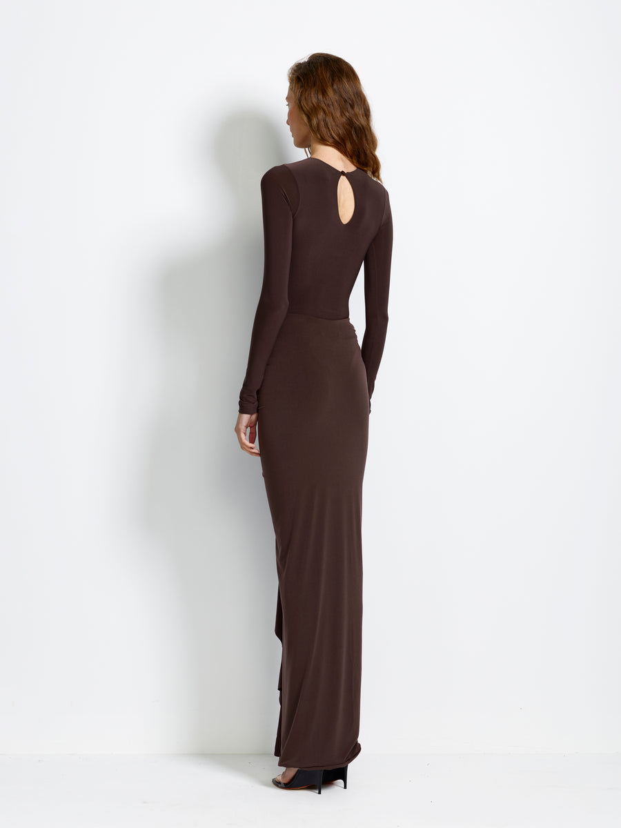 Auburn Bodysuit - Chocolate Plum