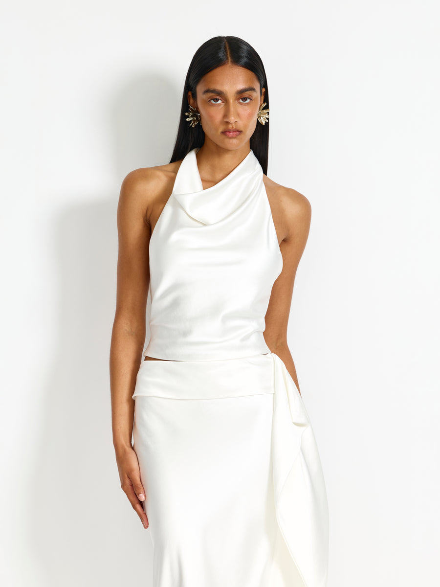 Bronte Top - Ivory