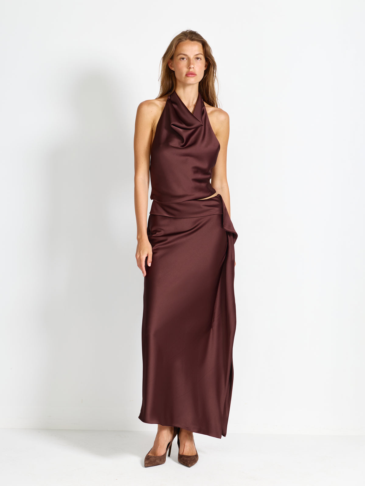 Tate Skirt - Chocolate