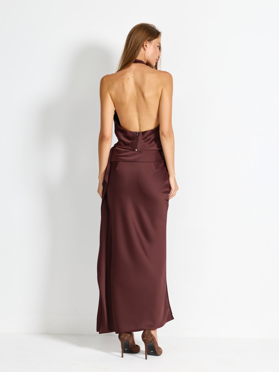 Tate Skirt - Chocolate