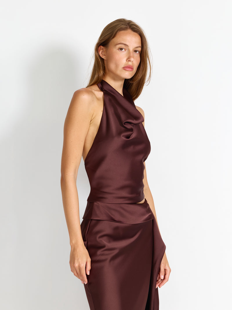 Bronte Top - Chocolate