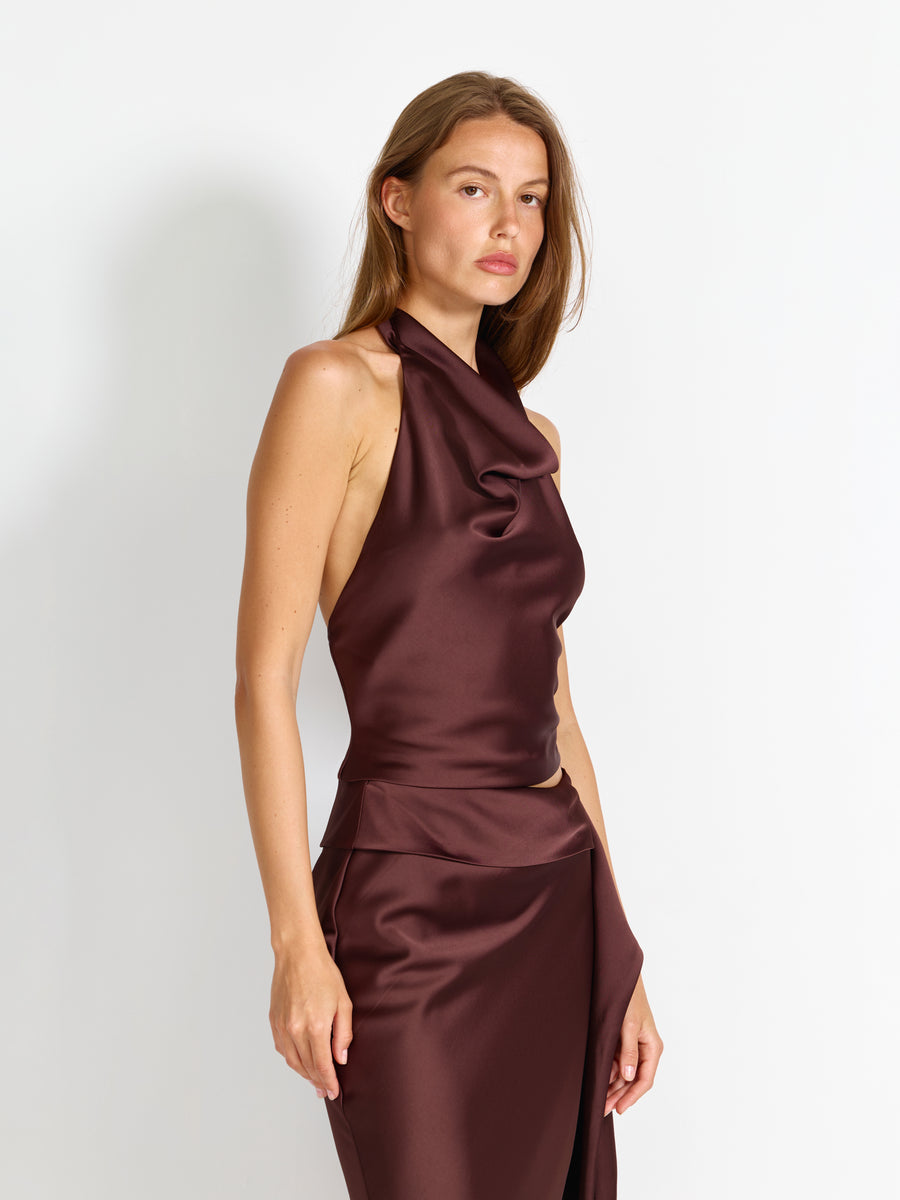 Bronte Top - Chocolate