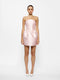 Luetta Mini Dress - Blush