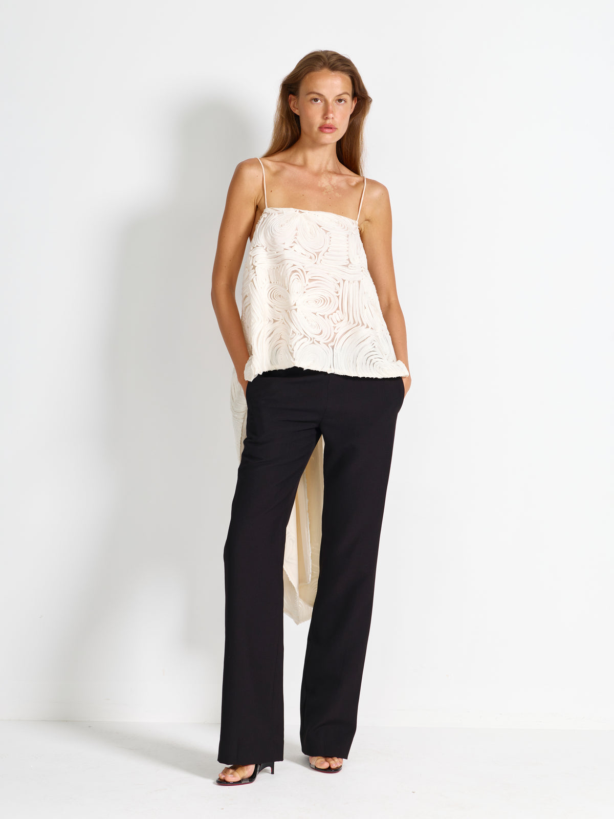 Peony Top - Ivory