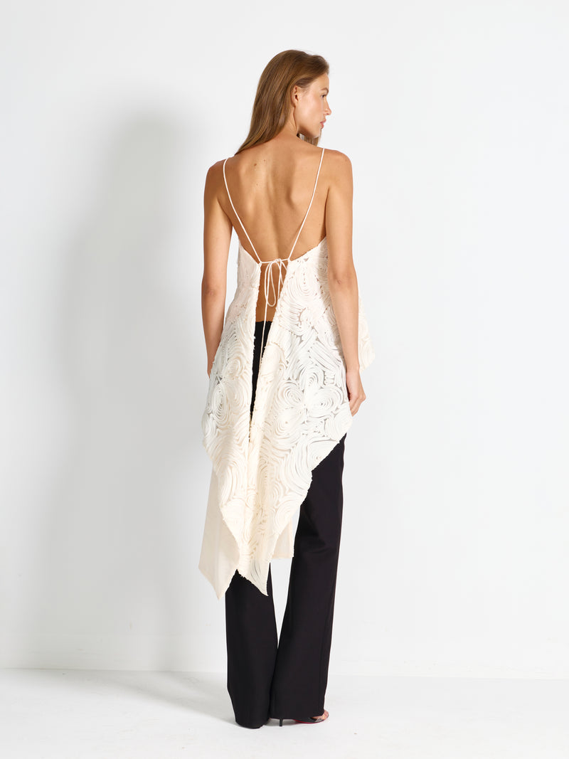 Peony Top - Ivory