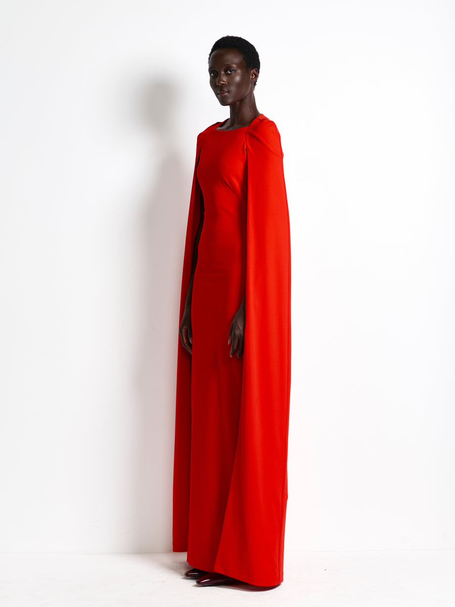 Grace Gown - Cherry Red