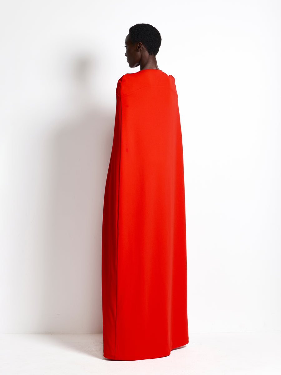 Grace Gown - Cherry Red