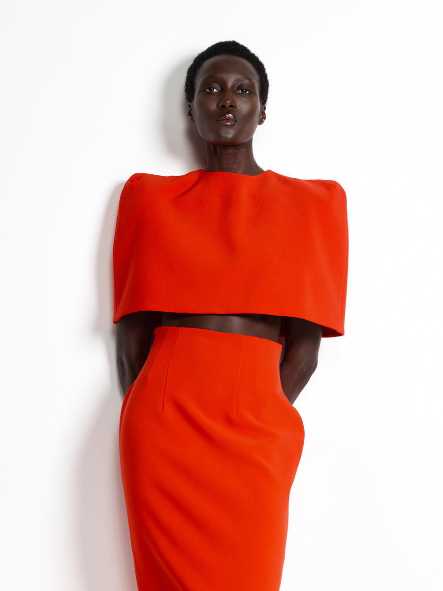 Olympia Cape - Red
