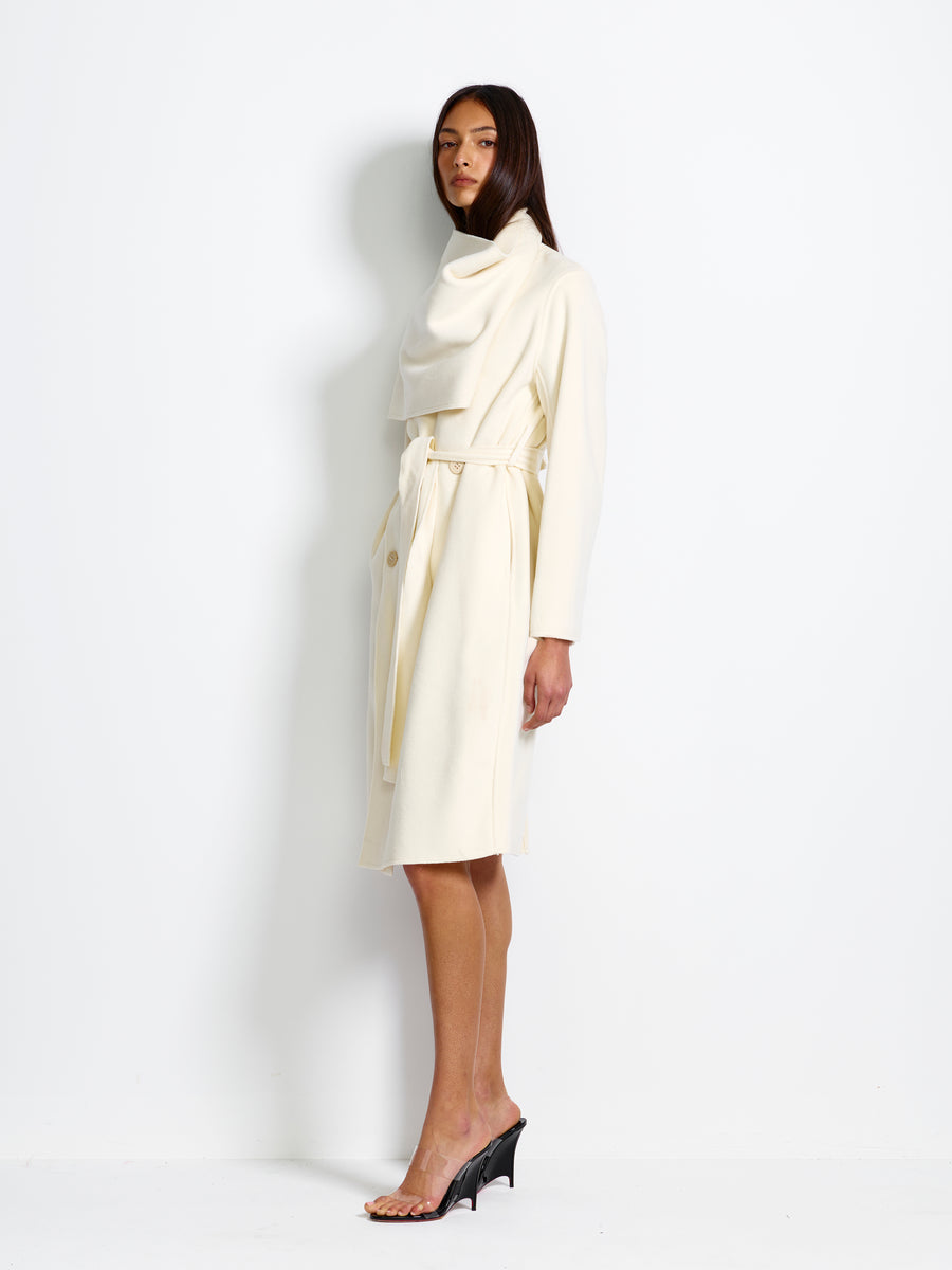 Elisabetta Coat - Ivory